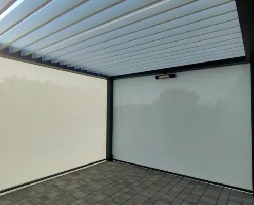 Wolnostojąca pergola tarasowa Ombra Grande – realizacja