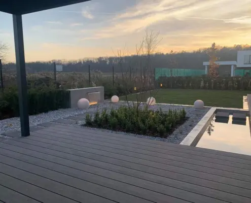 Nowoczesna pergola tarasowa Maresol – realizacja