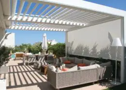 Pergola Ombra z obrotowymi lamelowym dachowymi