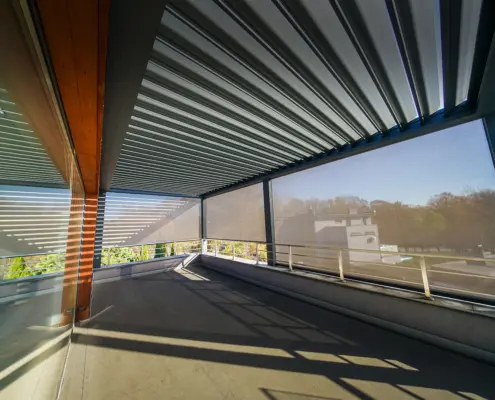 pergola na wysokości